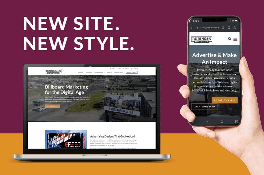 New Website. New Style.
