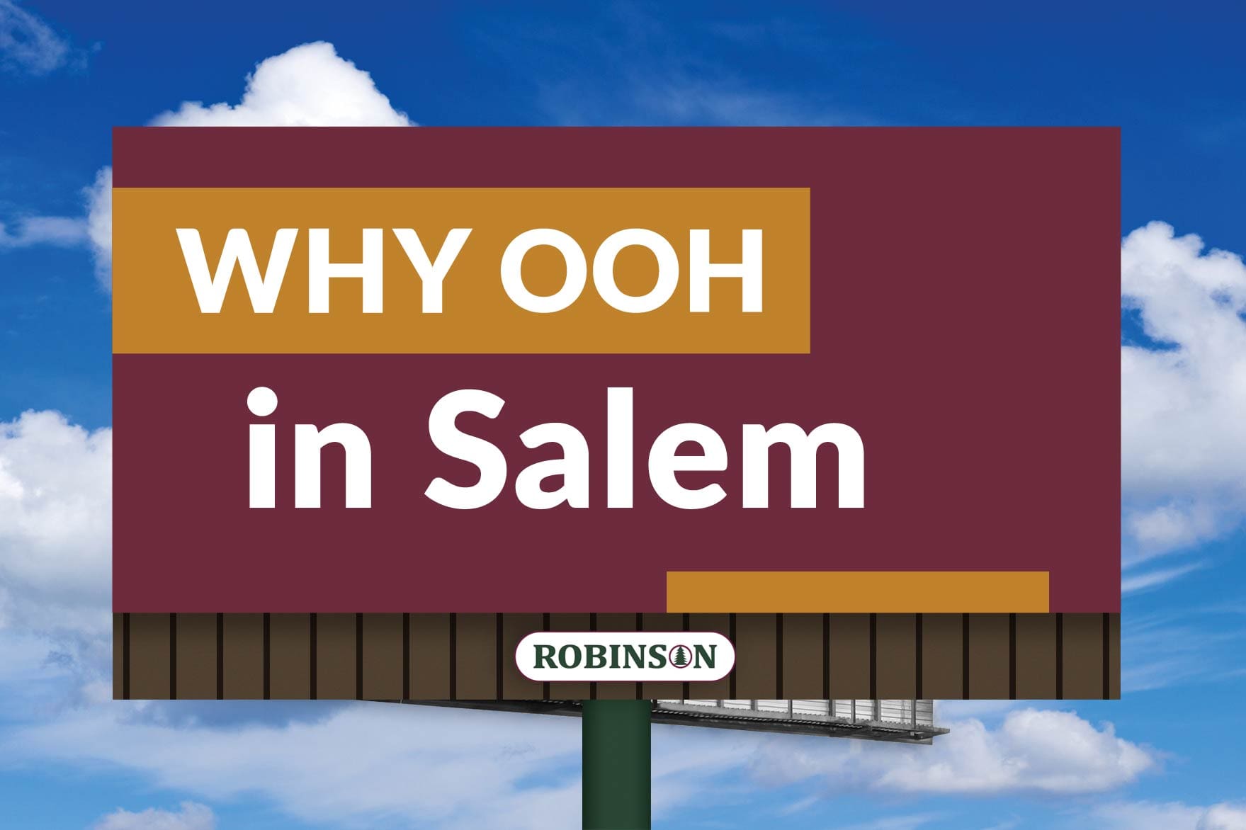 A billboard with the words " why ooh in salem ?" on it.