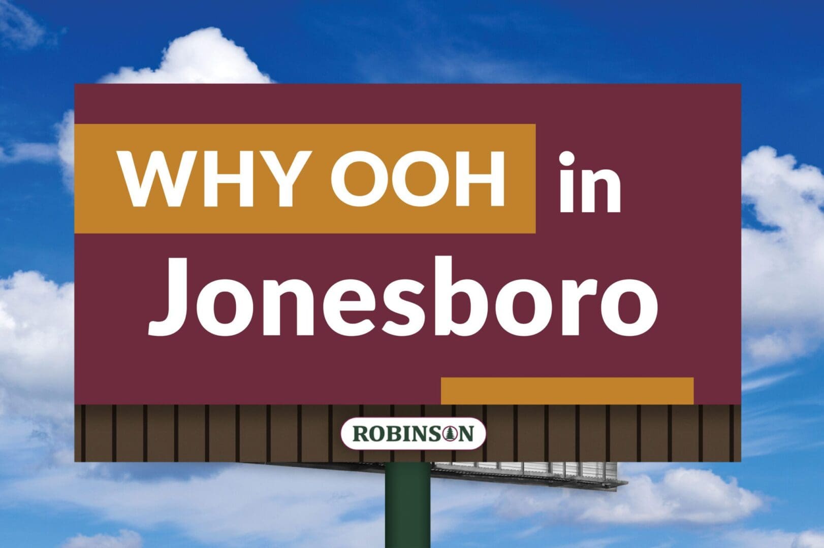A sign that says why ooh in jonesboro