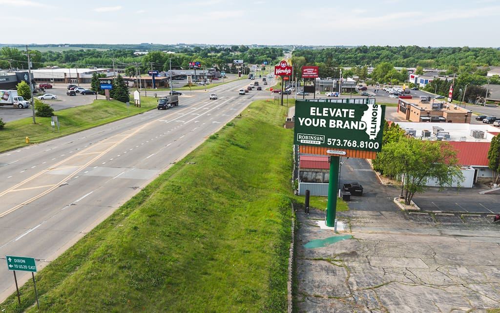 OOH billboard advertising in Freeport, Illinois